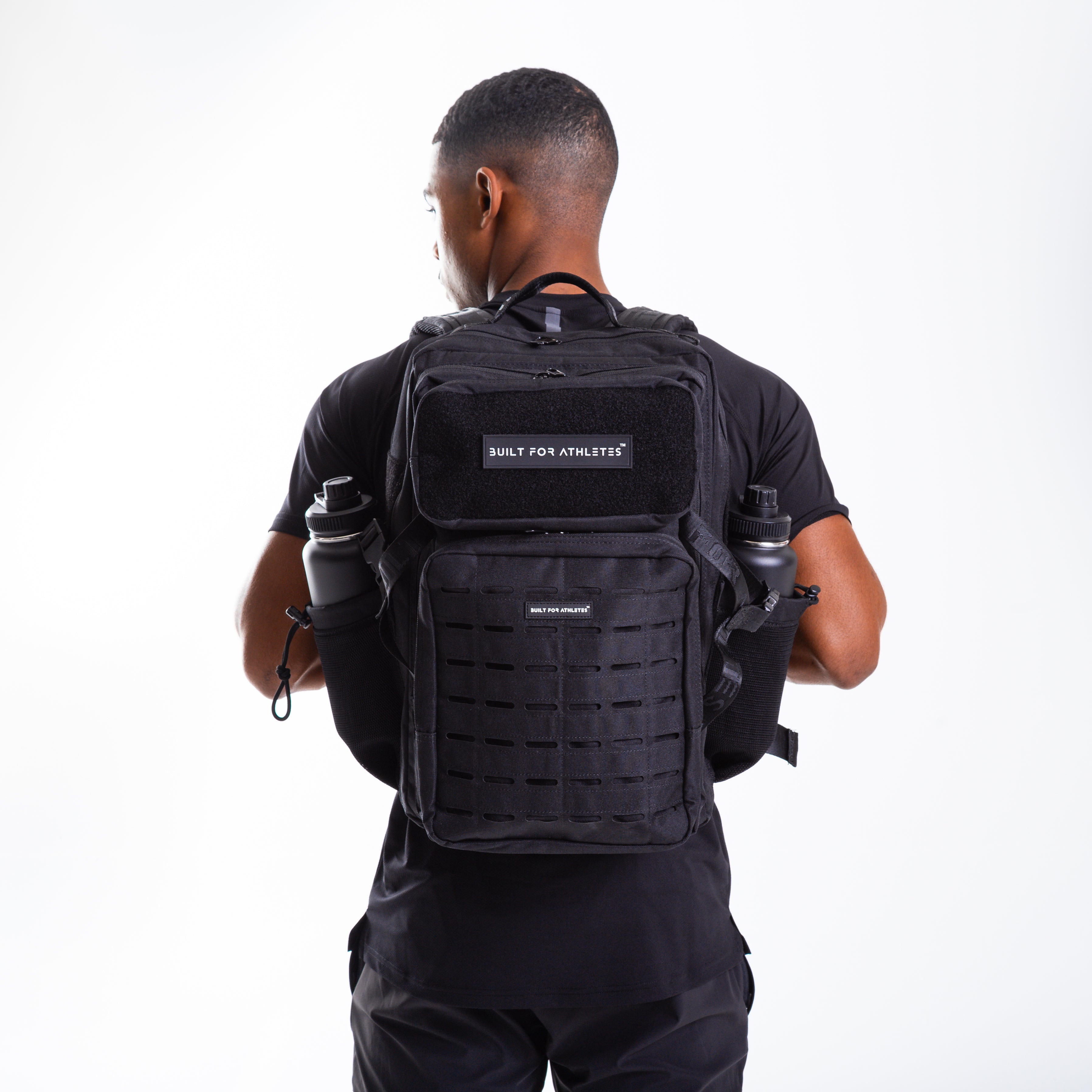 Large 45L Gym Backpack Black