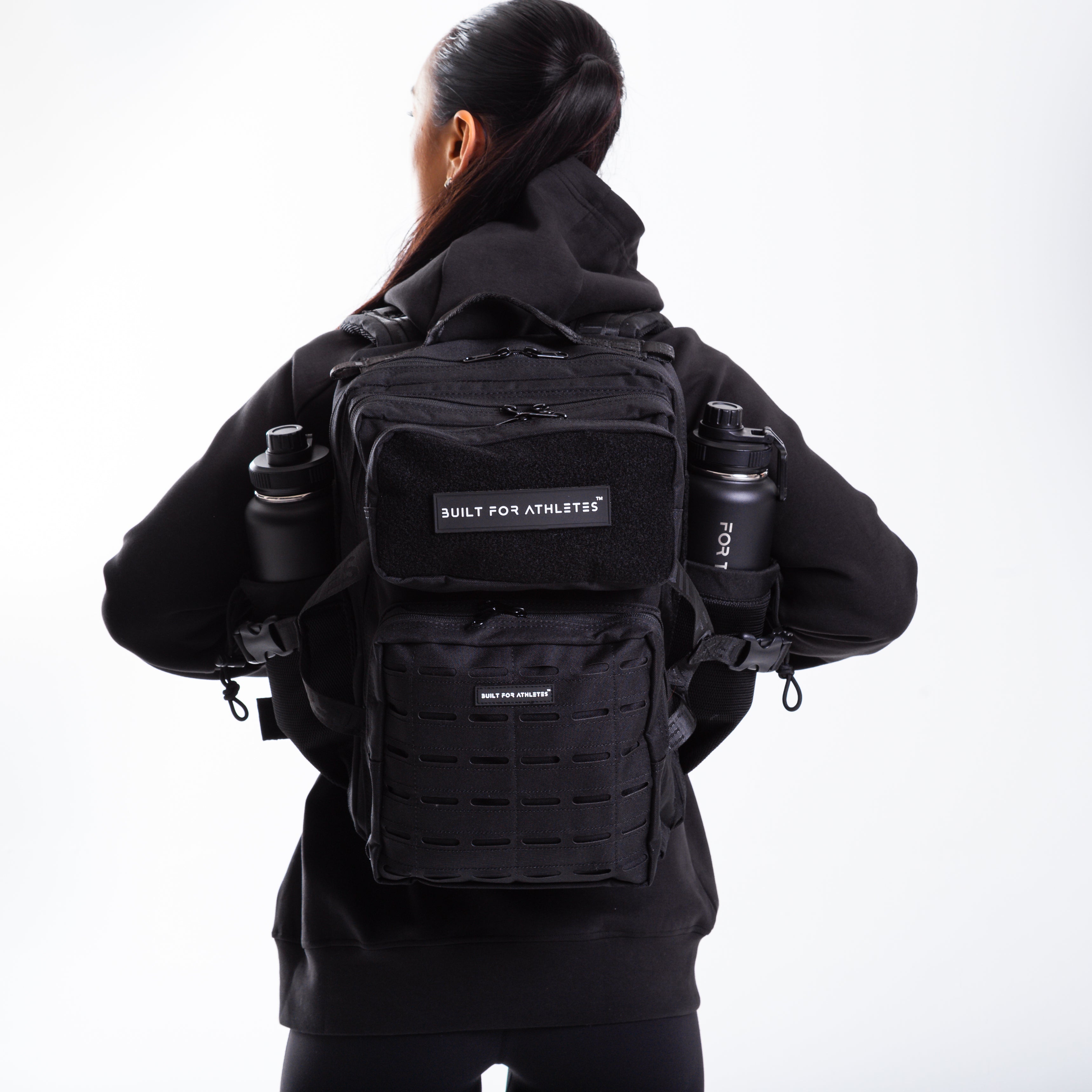 Medium 25L Gym Backpack Black