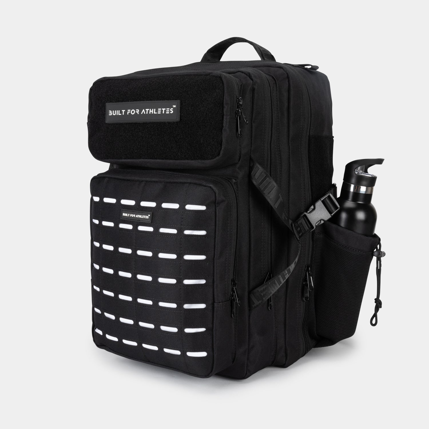 Large Monochrome 45L Gym Backpack Black & White