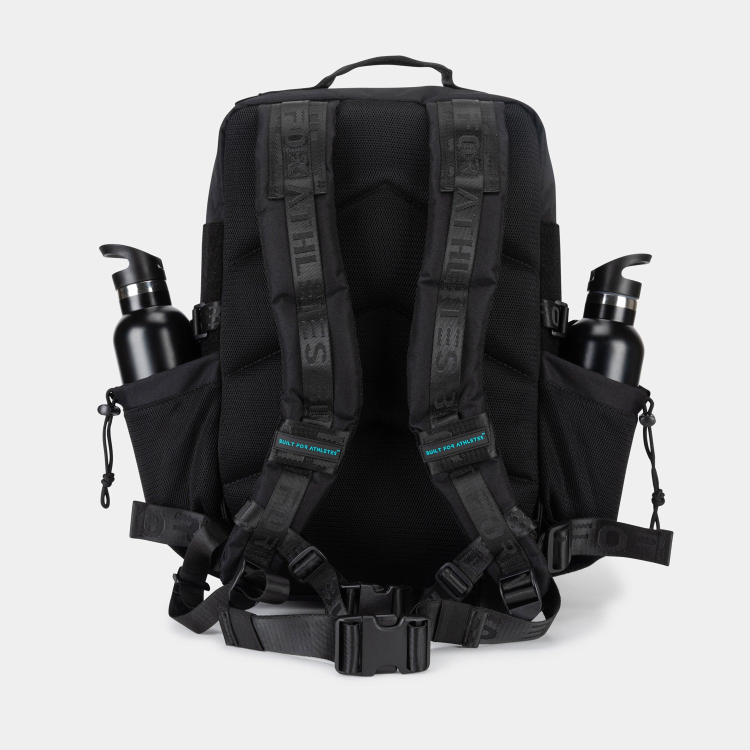 BUILT FOR ATHLETES 45L BACKPACK 黒 Large 45L Gym Backpack Black & Aqua – Built For Athletes South Africa