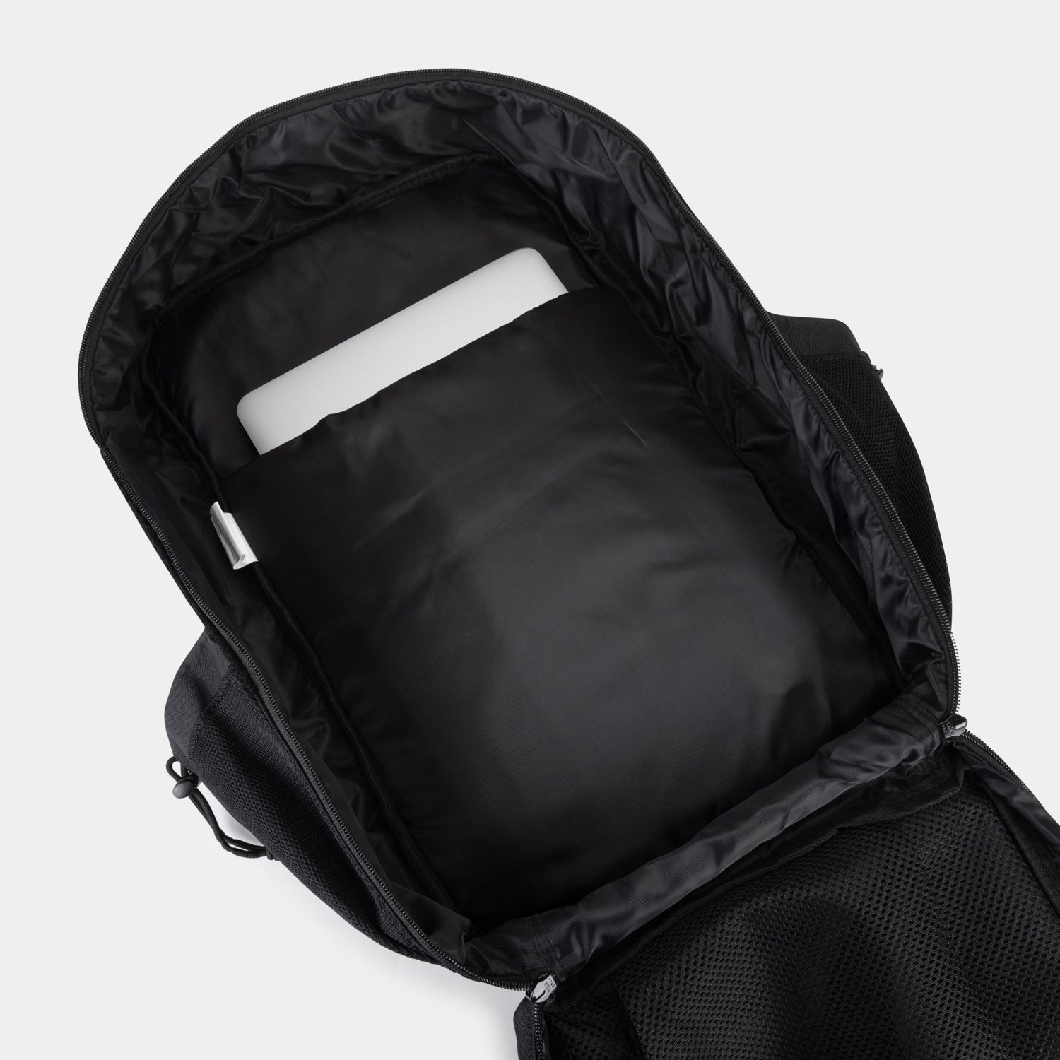 Large 45L Gym Backpack Black & Aqua
