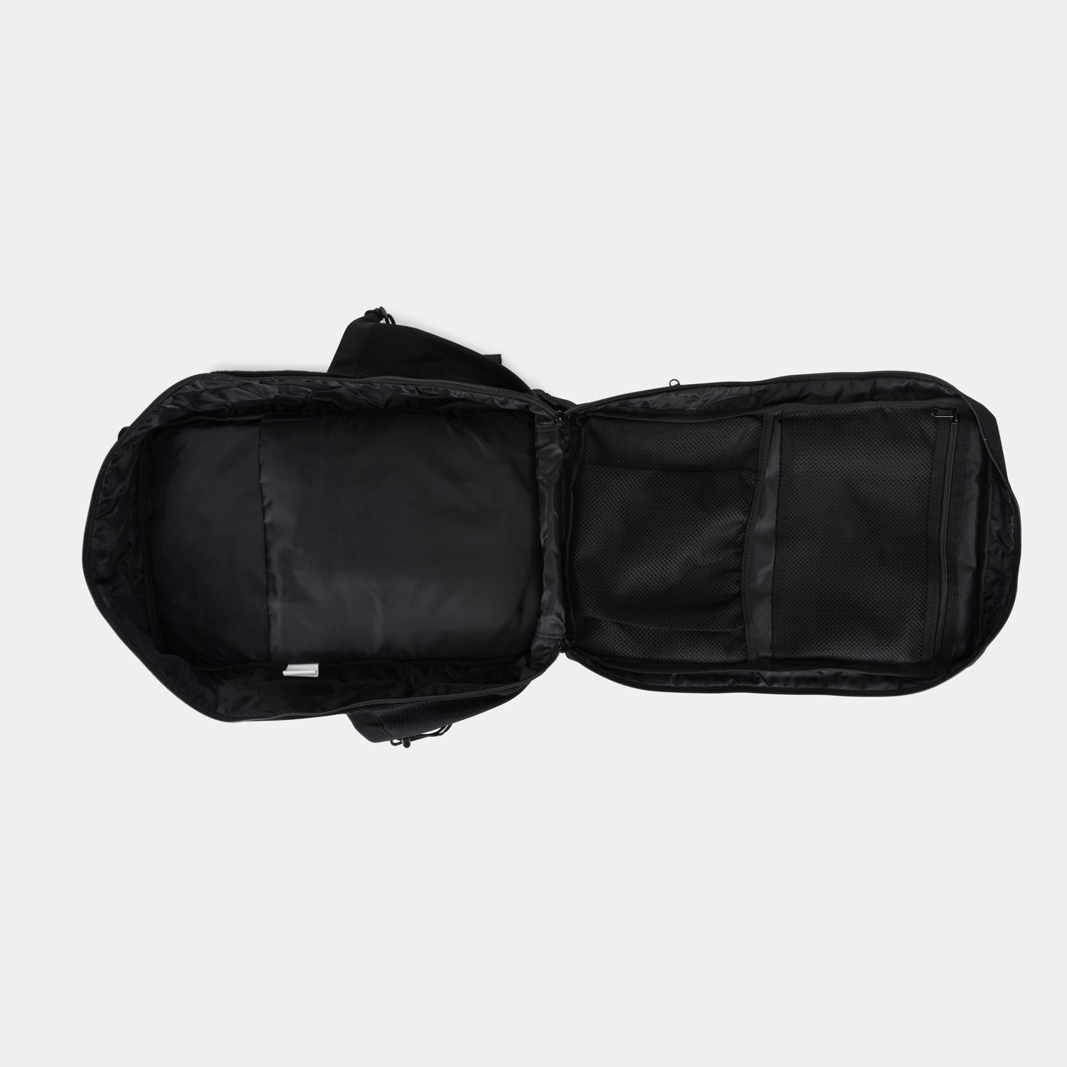 Large 45L Gym Backpack Black & Aqua