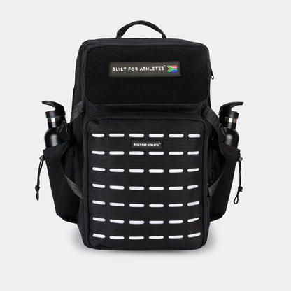Large Monochrome 45L Gym Backpack Black & White