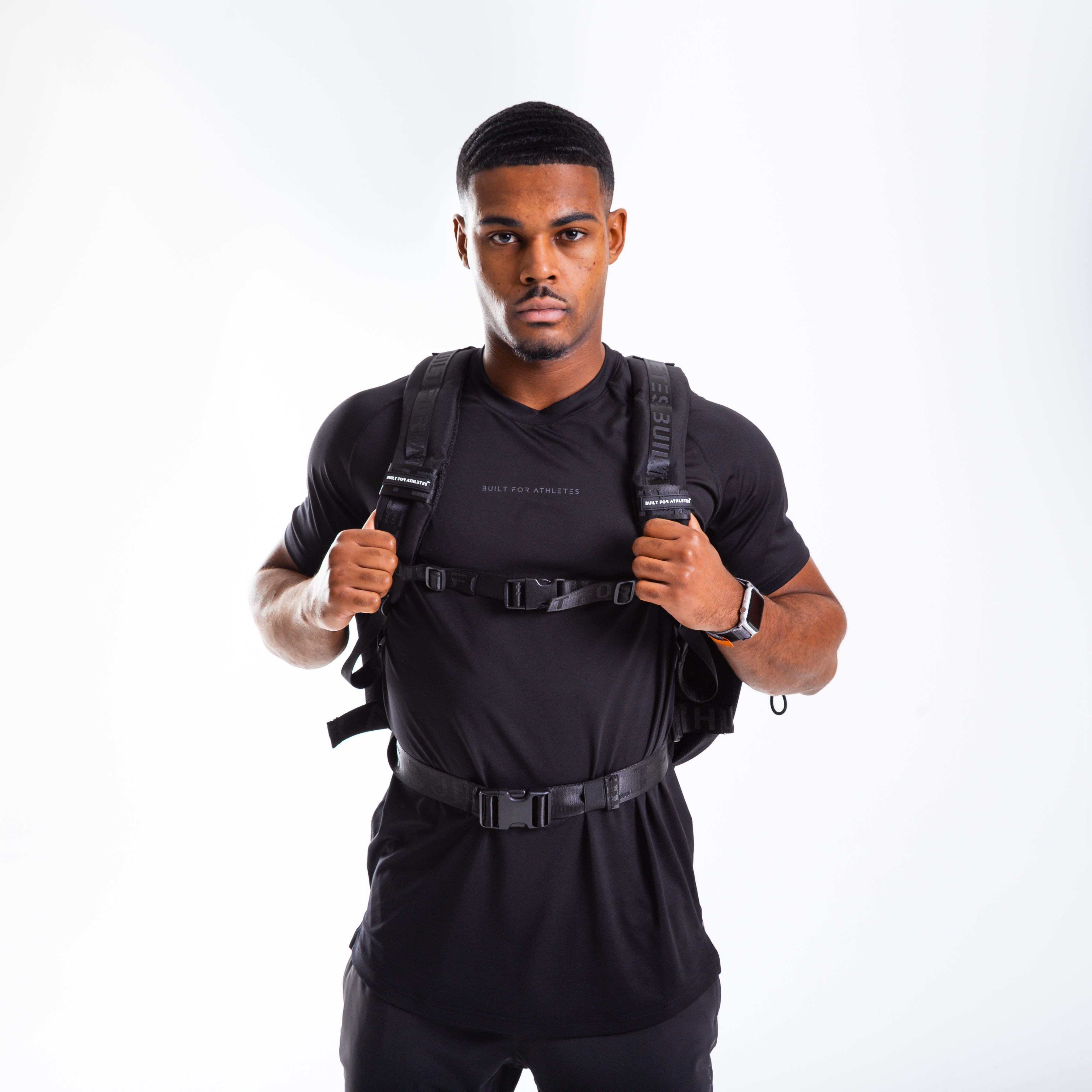 Large 45L Gym Backpack Black