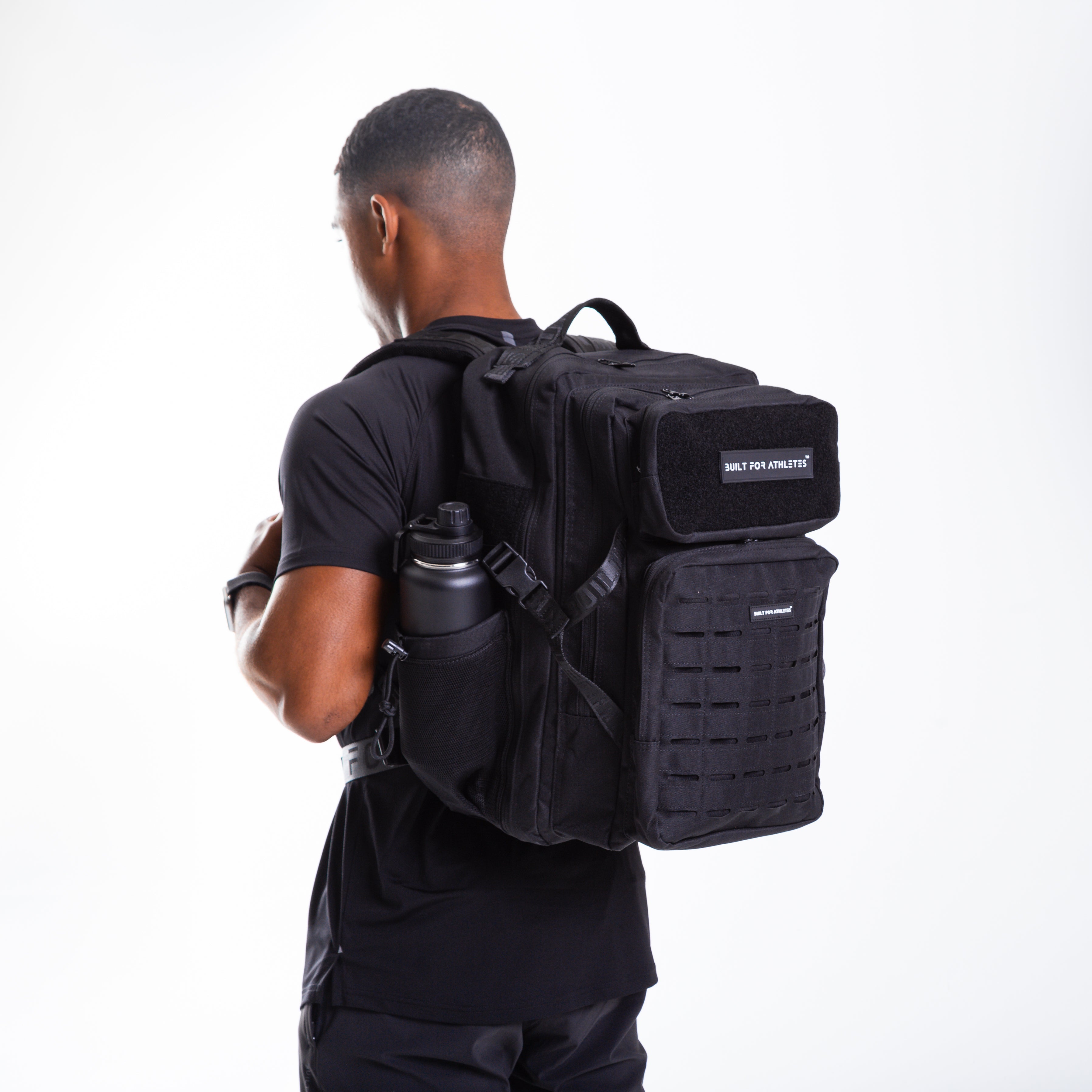 Large 45L Gym Backpack Black