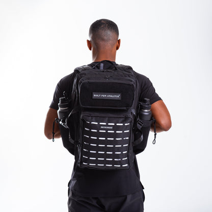 Large Monochrome 45L Gym Backpack Black & White