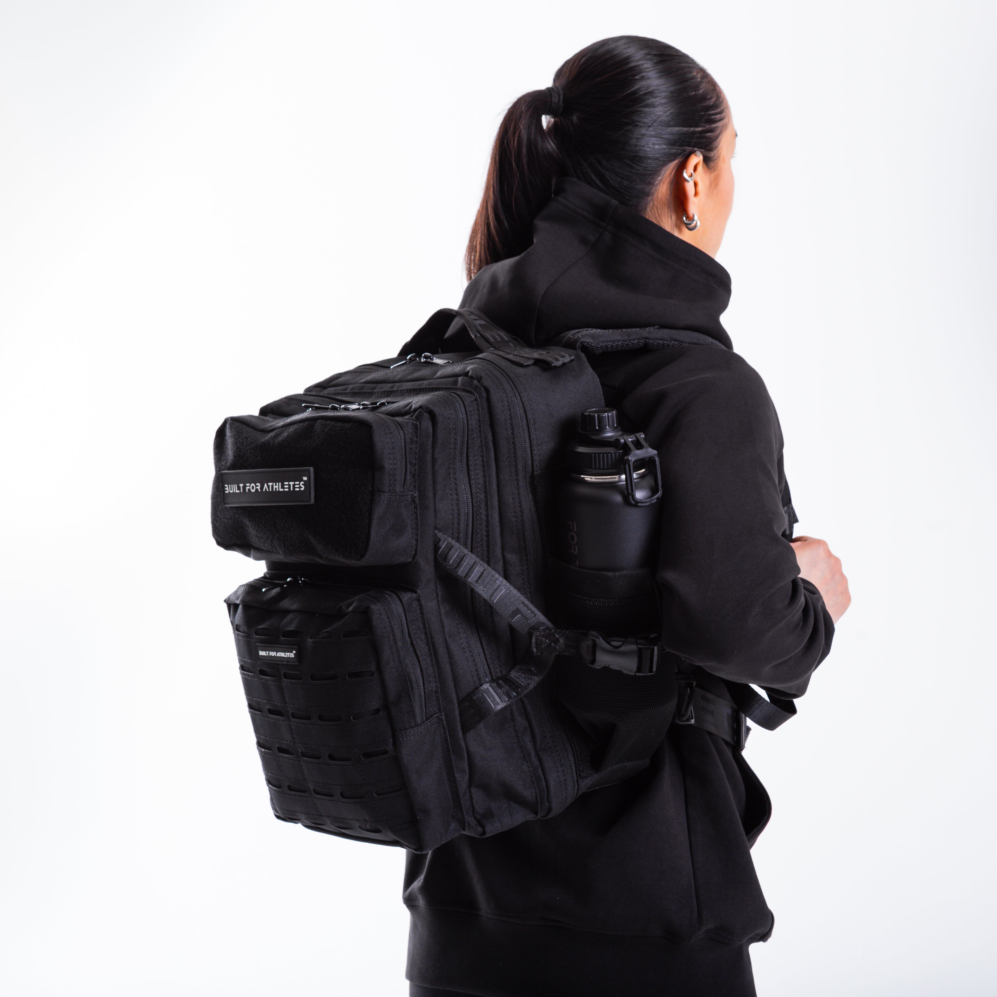 Medium 25L Gym Backpack Black