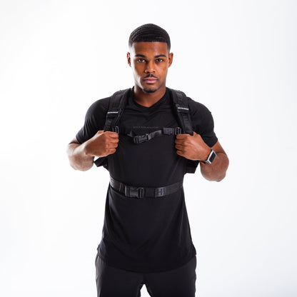 Medium 25L Gym Backpack Black