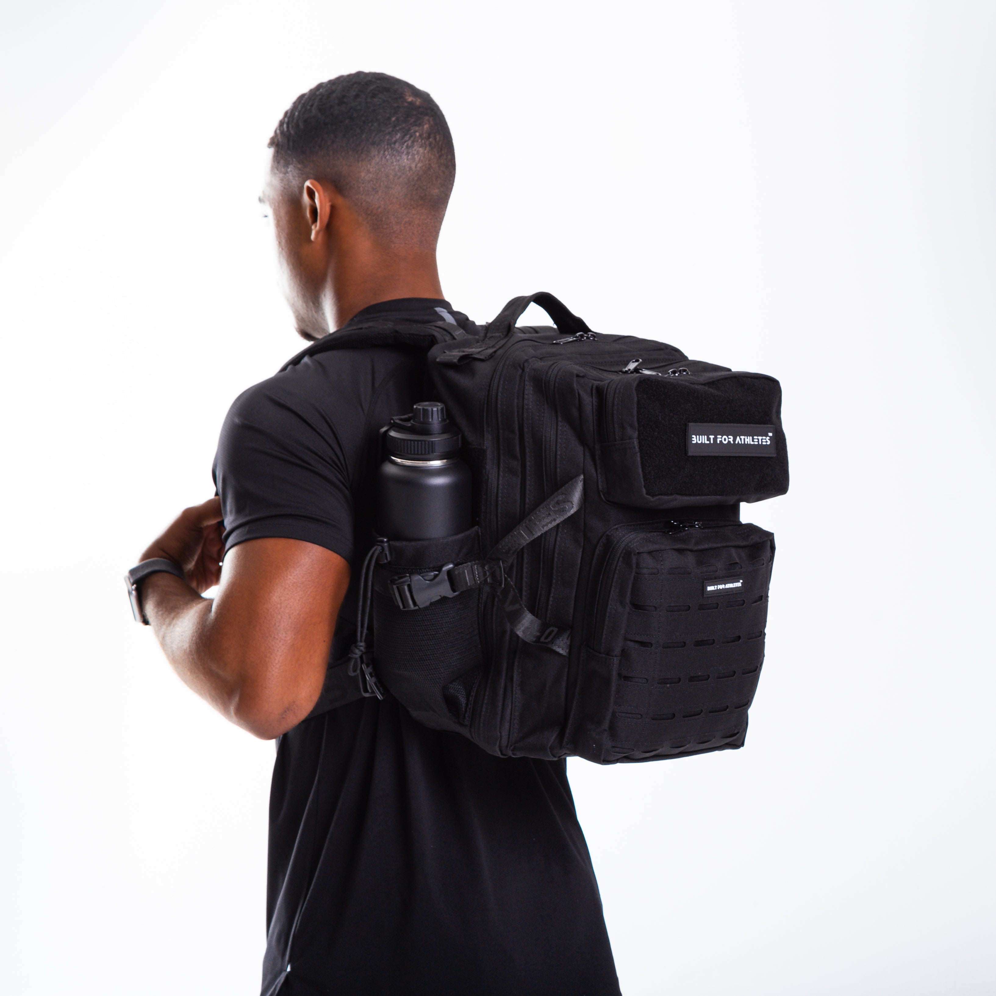 Medium 25L Gym Backpack Black