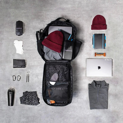 Built for Athletes Backpacks Small Black & Aqua Gym Backpack