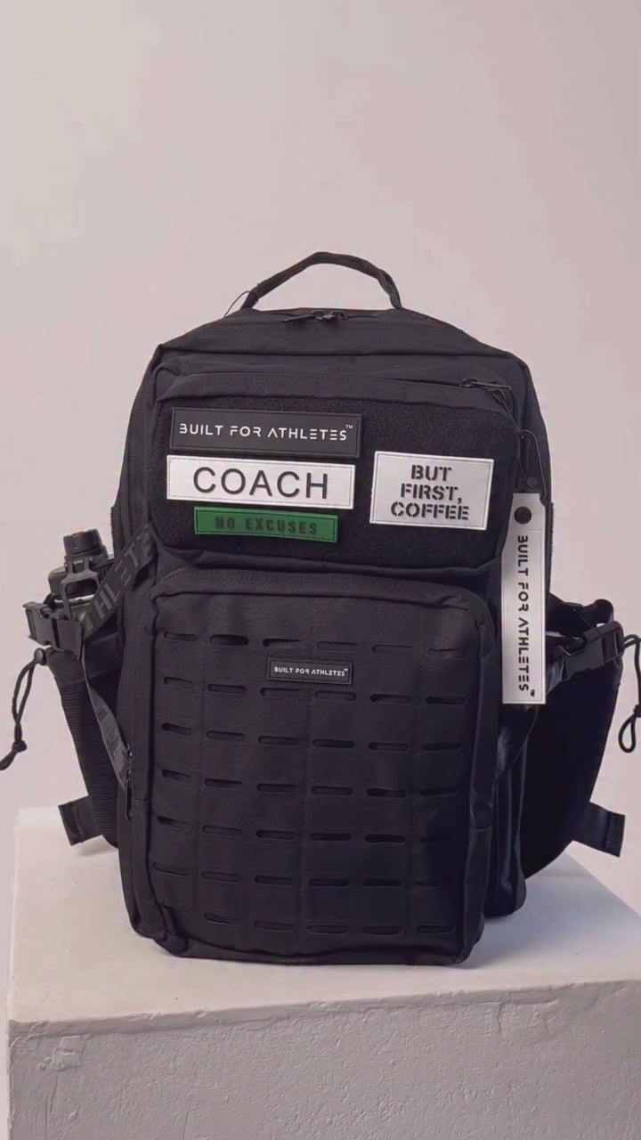 Large 45L Gym Backpack Black